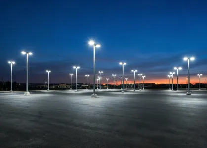 commercial parking area lights
